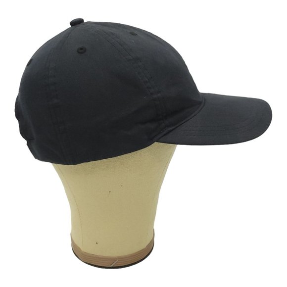 Nike Golf Strapback Cap Embroidered Swoosh Unisex Trucker Baseball Hat Black - Picture 10 of 12